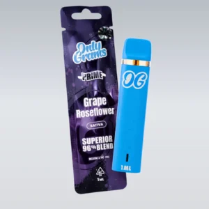 superior vape 96% | grape roseflower