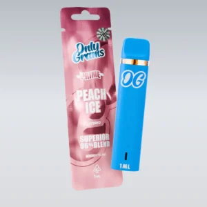 superior vape 96% | peach ice (hybrid)